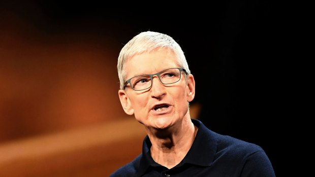 Apple boss Tim Cook: "It needs to stop."