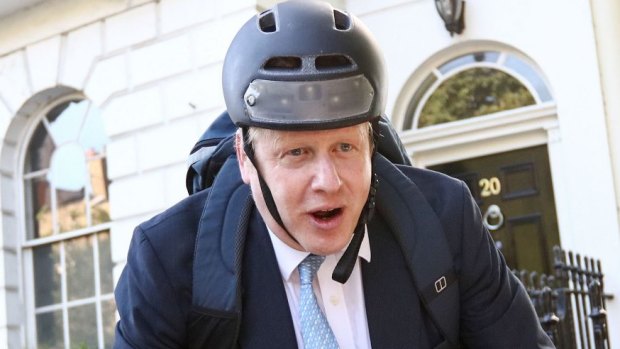 Boris Johnson, former mayor of London.