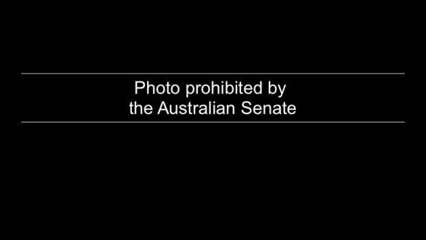 Photographs of major events in the Senate had previously been banned.