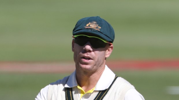 Benched: David Warner will not share in the immediate spoils of the broadcast deal.