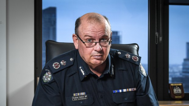 Police Chief Commissioner Graham Ashton.