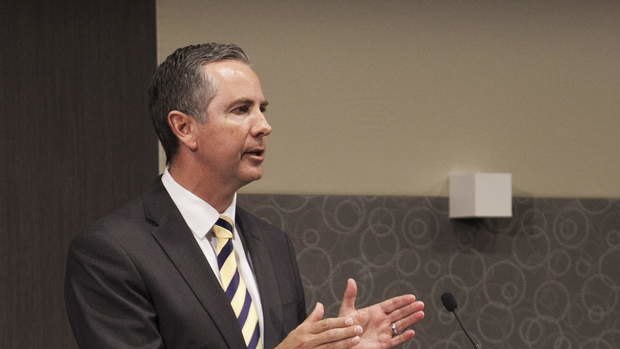 Opposition Leader Jeremy Hanson addresses the ACT Liberal Party at the National Press Club   IMG_1230.jpg