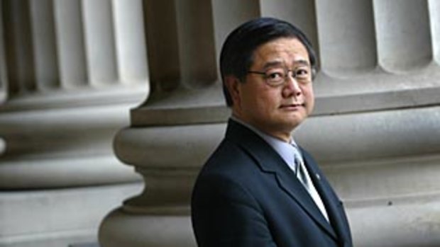 Labor MP Hong Lim apologised to Parliament over his gesture.