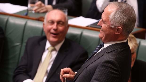 Malcolm Turnbull during question time. Photo: Andrew Meares