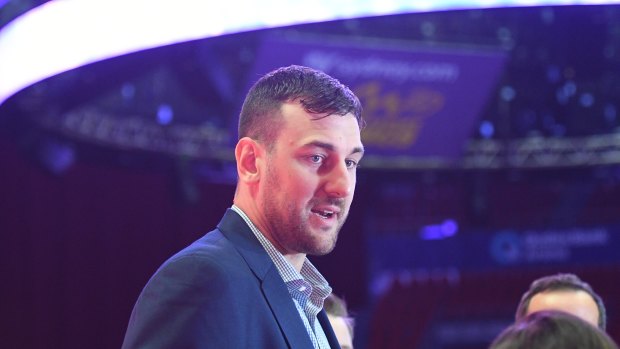 Controversial: Andrew Bogut will meet with NBL officials to discuss their social media policy.