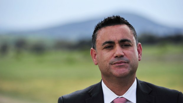 John Barilaro said his government needed to do more for young poplin country NSW.