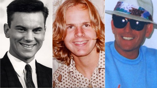 Suspicious deaths: Ross Warren, Scott Johnson and John Russell.