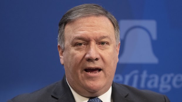 Secretary of State Mike Pompeo is threatening to place “the strongest sanctions in history” on Iran.