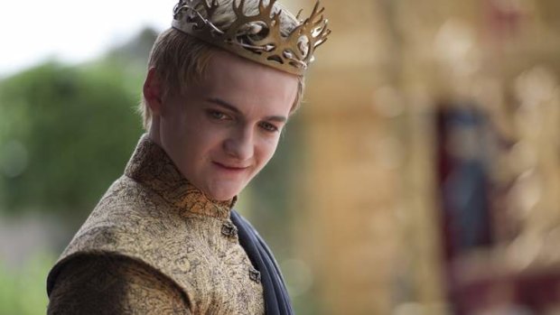 Long live the king? Joffrey on his wedding day.
