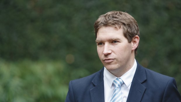 ACT Opposition leader Alistair Coe: The Canberra Liberals have promised to cap rates. 