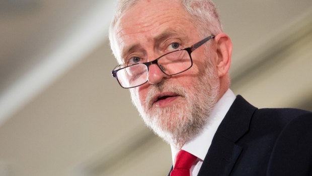 Wants debate: UK's Labour leader Jeremy Corbyn.