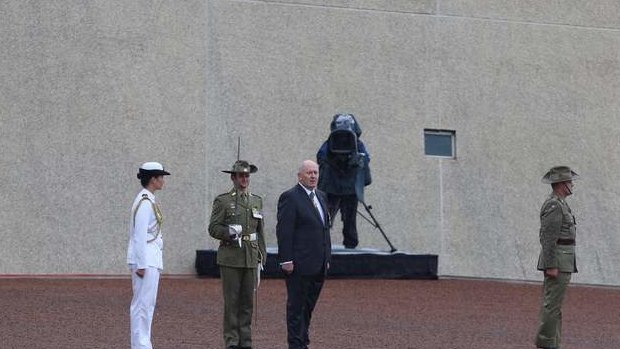 The swearing-in of Sir Peter Cosgrove. Photo: Andrew Meares