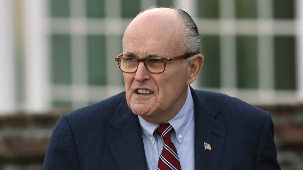 Former New York Mayor Rudy Giuliani is now an attorney for Trump.