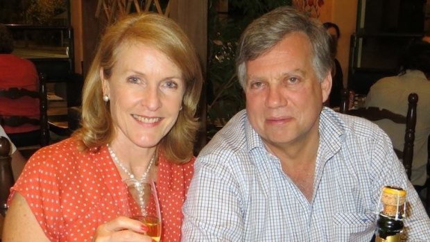 Theresa van Breda and her husband Martin.