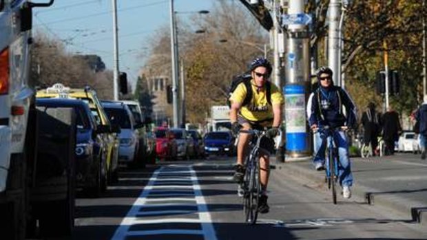 Bike lanes are highly effective, according to a leaked government report.