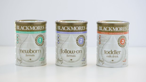 Blackmores has managed to win just 0.1 per cent of the $173 million infant formula market.