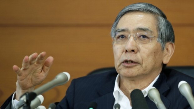 Haruhiko Kuroda ha vowed to do "whatever it takes" to meet his inflation target.
