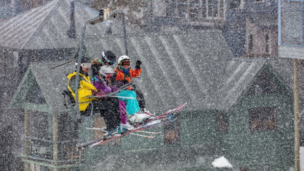 The long weekend also ushers in the winter ski season.