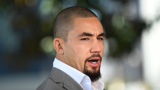 Ready to fight: Robert Whittaker's belt won't be on the line after Yoel Romero failed to make weight.