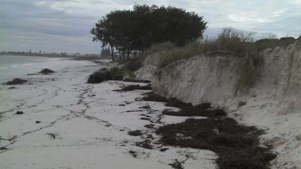 Lancelin after the last storm season. 