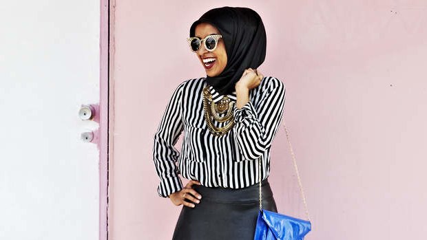 Fashion statement: Zulfiye Tufa dresses modestly as a way of expressing her internal beliefs.