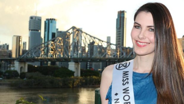 Stephanie Campbell, 24, pulled out of the Miss World Australia 2014 competition at the last minute.