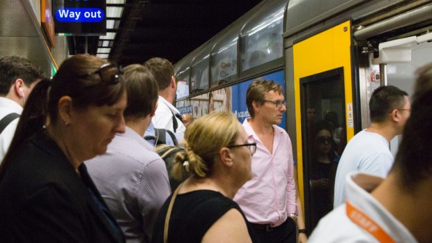 Peak hour begins at Town Hall station. Will public transport keep up with population growth?