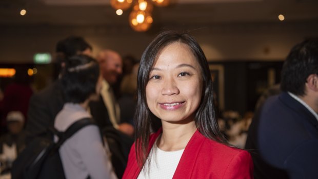 Ms Capp held off a late charge from Labor-affiliated candidate Jennifer Yang.