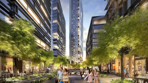 A redeveloped Parramatta is being pitched as the new centre of Sydney.