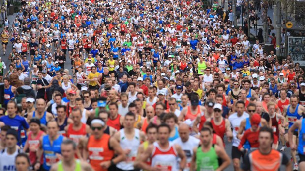"I swear as soon as I get out I will bomb it and you know what, I reckon the City2Surf will be a good spot to blow up. All of the big names will be there," the man allegedly said. 