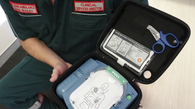 Dr Bailey doesn't go anywhere in the car without taking a defibrillator. 