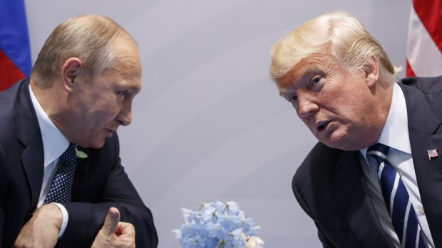 President Donald Trump and Russian President Vladimir Putin have fostered a warm relationship. 