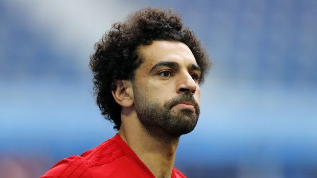 Egypt's Mohamed Salah.