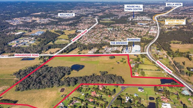 285-297 Annagrove Road, Rouse Hill land site could fetch over $200m