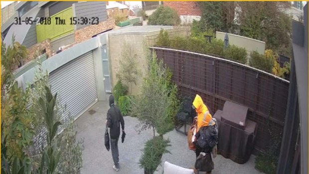 CCTV from the home. 