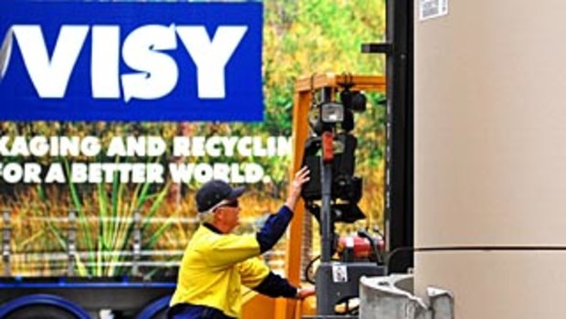 Recycling company Visy had warned of a looming crisis.