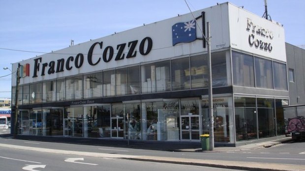 Franco Cozzo's Footscray store has been sold.