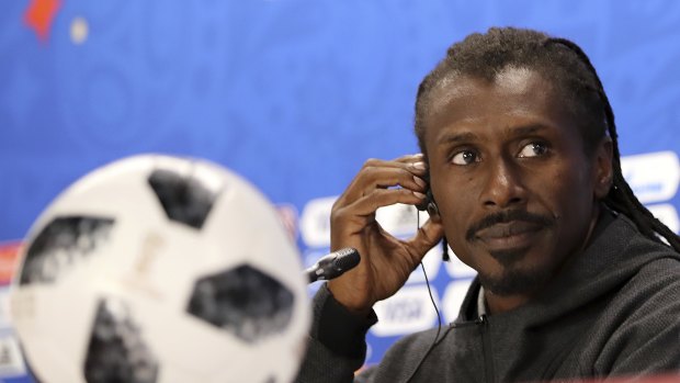 Senegal coach Aliou Cisse.