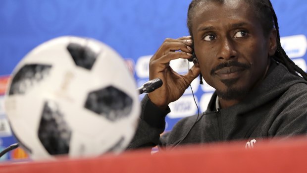 Senegal coach Aliou Cisse.