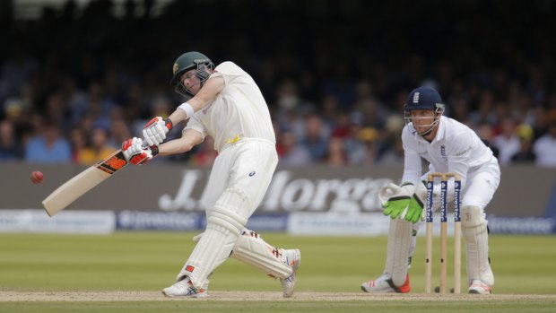 Cricket - England v Australia - Investec Ashes Test Series Second Test - Lord?s - 19/7/15
Australia's Steve Smith in action
Action Images via Reuters / Andrew Couldridge
Livepic