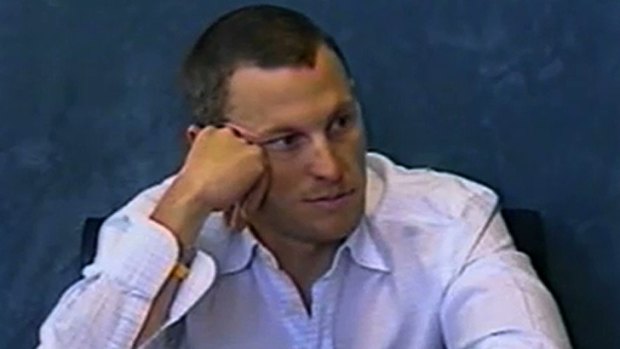 Lance Armstrong denied doping in a sworn testimony in 2005.
