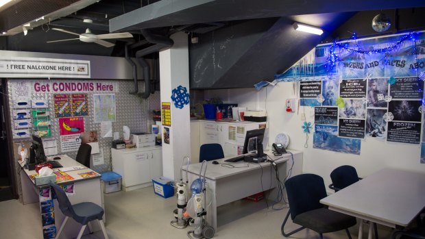 The Medically Supervised Injecting Centre in Kings Cross is the only one in the state. 