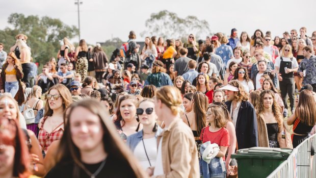 Canberra's Groovin the Moo festival was the site of a landmark Australian pill testing trial.