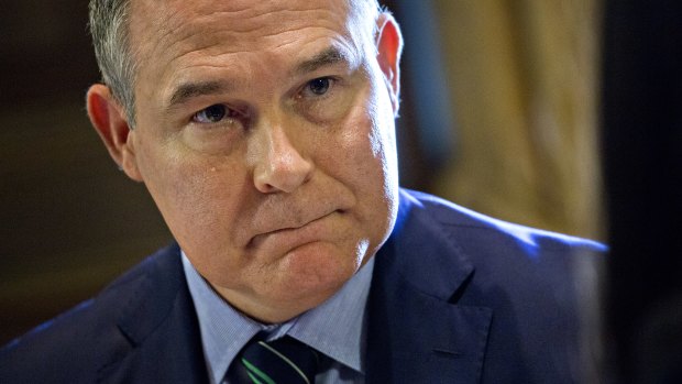 Scott Pruitt, administrator of the Environmental Protection Agency.