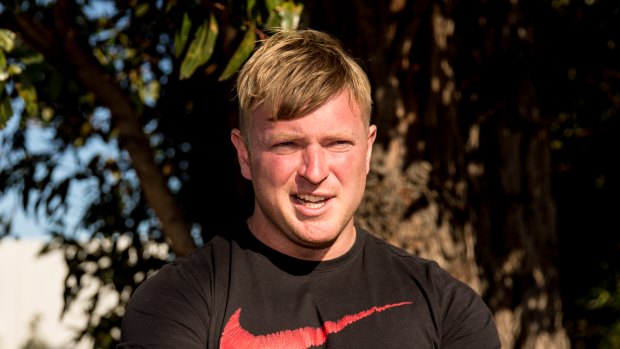 Blair Cottrell, leader of the United Patriots Front in January.