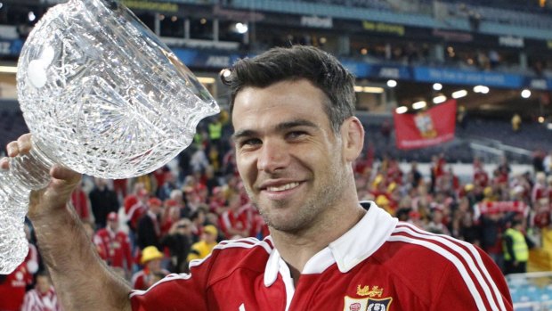 Resurgence: Mike Phillips of the Lions after their 2013 series win.