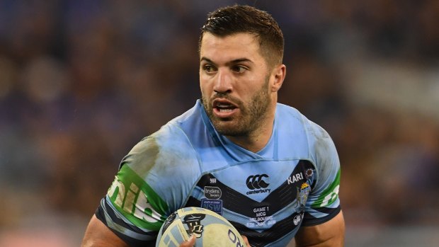 Ambition: Blues star James Tedesco wants to become the complete fullback.