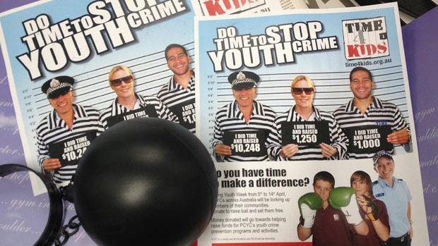 The PCYC wants volunteers to "do the time to stop youth crime".