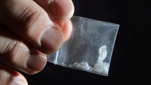 Crystal methamphetamine, also known as ice. (file image).