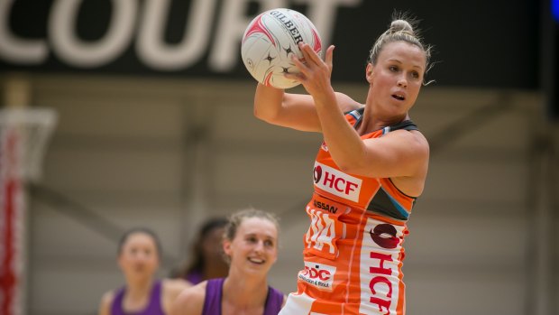 In high demand: Kim Green switched from the Swifts to the Giants.
